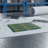 Défense aérospatiale Rogers RT/duroid 5880 PCB Haute fiabilité Fabrication multicouche OEM Certifié IPC Classe 3