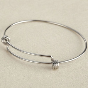 Wholesale Children's Trendy Aromatherapy Stainless Steel Aroma Diffuser <b>Adjustable</b> Spring Wire <b>Bracelet</b> - Product Image 6