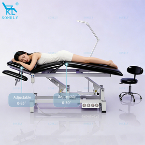 Table d'opération électrique SONKLY à un <span class=keywords><strong>moteur</strong></span>, pliable/en deux sections, réglable, pour traitement, physiothérapie et massage - Product Image 4