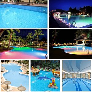 Lumière LED pour piscine en acier inoxydable 5000K Lumière du jour IP68 Étanche Éclairage sous-marin pour piscines - Product Image 6