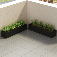 Jardinière en métal sur mesure avec treillis, pot de fleurs décoratif pour plantes grimpantes, robuste et durable pour l'extérieur