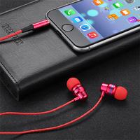 Prix bas lourd basse stéréo USB C numérique décodé Metalmusic casque avec micro filaire intra-auriculaire USB Type C écouteurs écouteurs