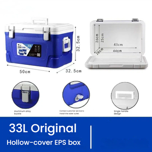 Cajas de Aislamiento Térmico para Alimentos, Cajas Refrigeradas para Entrega de Alimentos Frescos, Gran Capacidad (33-65L), Material PP, Retención de Hielo de 12-<span class=keywords><strong>24h</strong></span>, Portátiles - Product Image 4