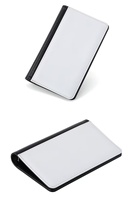 Cahier à feuilles mobiles A5 en PU vierge à sublimation ponctuelle Cahier à reliure à anneaux de bureau à motif personnalisé