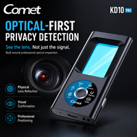 KD10 PRO Verborgen Camera Detector Anti Spionage RF Signaalscanner 8-Punts 620nm Lenszoeker Magnetische GPS Tracker Afstandsbediening Hotel