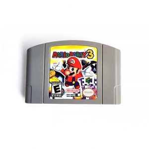 ตลับเกม Donkey Country Kong Mari Super Mari Series 64 Kart64 Party 1 2 3 Paper Super Smash Bros สำหรับเครื่อง N64 - Product Image 4
