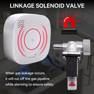 Tuya Smart allarme Gas per uso domestico gpl/rilevatore di Gas naturale con controllo APP 0-20% LEL Range 5 anni di rilevamento perdite di vita del sensore - Product Image 3