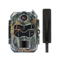 Caméra de chasse 4G 48MP 4K avec vision nocturne 25m, capteur CMOS, recharge par panneau solaire, étanche IP66, caméra de surveillance de la faune en extérieur