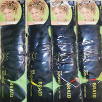 Vente chaude – Cheveux synthétiques pré-étirés de 165 g, 82 pouces, pour tresses ultra-jumbo, durables, faciles à installer, extension capillaire tendance