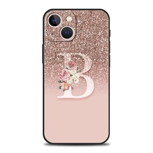 Custodia per telefono con stampa UV con scritta <span class=keywords><strong>rosa</strong></span> lucida M R per <span class=keywords><strong>iPhone</strong></span> 16 13 15 14 <span class=keywords><strong>12</strong></span> 11 <span class=keywords><strong>Pro</strong></span> <span class=keywords><strong>MAX</strong></span> XR SE XS 7 8 Plus <span class=keywords><strong>Cover</strong></span> in silicone morbido TPU - Product Image 2