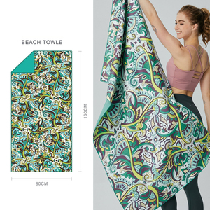 Toalla de Playa de Microfibra con Estampado Digital, Secado Rápido, Toallas de Baño al por Mayor, Toalla de Playa Antiarena, Regalos Creativos de Bienvenida, Toalla de Natación - Product Image 6