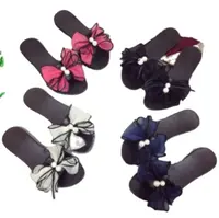 2021 Rhinestone Butterfly Decor Fluffy Bedroom Slippers Ladies