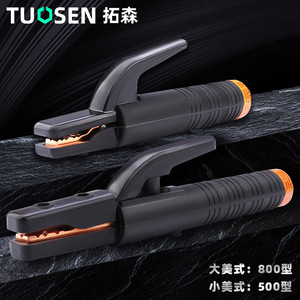 คีมเชื่อมป้องกันการลวก Tuosen 500A เหล็กตีขึ้นรูปชิ้นเดียว แบล็คไดมอนด์ เครื่องมือเชื่อมไฟฟ้าสำหรับซ่อมแซม - Product Image 5
