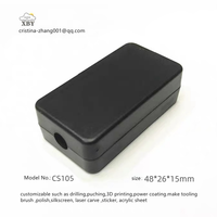 Boîtier de routeur en plastique ABS personnalisé Stb Android Tv Box pour l'électronique de XBY 48*26*15mm CS105