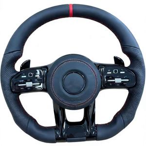 Volant pour <span class=keywords><strong>Mercedes</strong></span>-Benz AMG GT W190 C190 W205 C205 W166 W167 W177 W213 W217 C217 W222 W223 W253 W257 <span class=keywords><strong>Classe</strong></span> <span class=keywords><strong>E</strong></span> <span class=keywords><strong>E</strong></span> <span class=keywords><strong>350</strong></span> AMG - Product Image 3