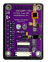 Modul Layar LCD TFT IPS MIPI DSI 2.8 Inci 480x640 ST7701S dengan Layar Sentuh Kapasitif untuk Perangkat Portabel HMI Tertanam ESP32-P4