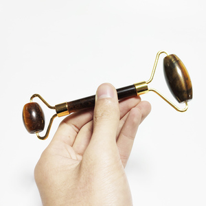 Rouleau de jade en pierre de cristal naturel, avec logo personnalisé, pour les soins de la peau, 1 pièce - Product Image 5