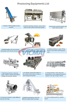 Complete automatische productielijn voor aardappelchips (50-500 kg/uur), inclusief frituren, ontvetten, kruiden en verpakkingsmachine voor snackfabrieken