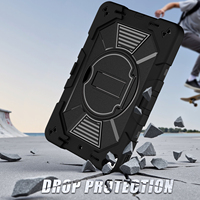 Funda de Silicona Premium para Tablet PC, para Viajeros, con Soporte, Resistente a Impactos, para iPad 10.2 7ª/8ª/9ª Generación