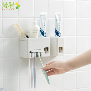 Factory Wall Mounted <strong>Toothbrush</strong> <strong>Holder</strong> <strong>and</strong> <strong>Toothpaste</strong> Dispenser Combine - Product Image 4