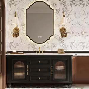 New Chinese Style Advanced Feeling Floor Standing Single Bathroom <b>Vanity</b> <b>with</b> Smart <b>Mirror</b> - Product Image 2