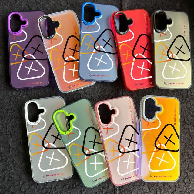 Luxury Designer PC Phone Case Shell for iPhone 7 8 XR XS 11 12 13 14 15 16 17 Pro Max Coque Gertrude Hulls