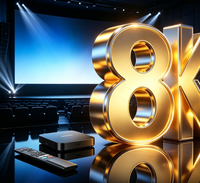 Nouvelle Box TV Android 8K 2026 pour Streaming IPTV et OTT, Compatible Espagne, Italie, Pologne, Suisse, et Contenus Arabes