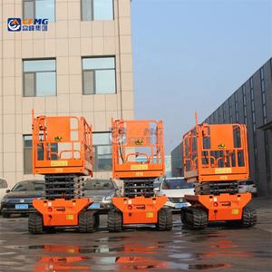 <span class=keywords><strong>Plataforma</strong></span> Elevadora de Tijera sobre Orugas para Terrenos Difíciles, Maquinaria Eléctrica de Construcción Aérea, Vehículo para <span class=keywords><strong>Alquiler</strong></span> - Product Image 5