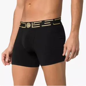 Productos para Dropshipping 2026, Lote de 5 Calzoncillos Boxer para Hombre, Diseño Medusa, Algodón Puro, Suaves, Sexys, Clásicos, Casuales, Ropa Interior Masculina - Product Image 1