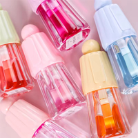 Gloss à lèvres personnalisé, végétalien, crème, longue tenue, transparent, huile nacrée, effet verre, repulpant, minéral, étiquetage personnalisé