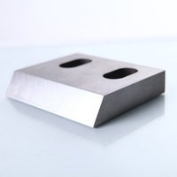 Lame de broyeur de plastique SKD11, type PC300, 400 pour bois, 500 en acier au tungstène incrusté, outil de coupe 60