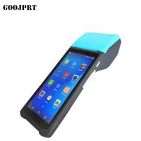 Terminal POS Pintar Portabel Genggam Nirkabel dengan Printer Termal 4G Android 6.0-inci dan Fungsi NFC, Penjualan Terlaris 2026