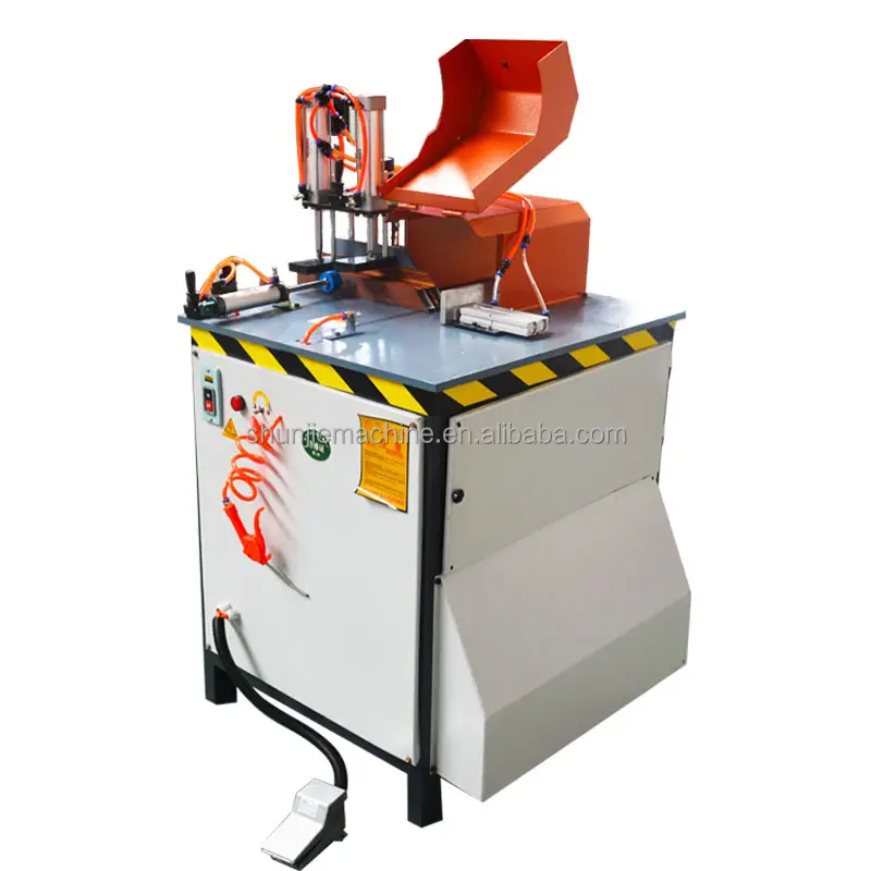 400/450/500 Saw 45 Góc Độ Cắt Saw Single Head Khí Nén Nhôm Hồ Sơ Cắt Máy Độ Chính Xác Cao