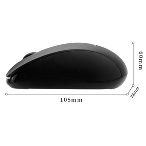 Deli <b>Wireless</b> <b>Mouse</b> 2213es Optical Engine 10m Range For <b>Computer</b> Laptop Gaming Ergonomic Black USB Receiver - Product Image 3