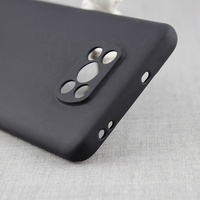 Casing Penutup Belakang Ponsel Bahan Silikon Matte 1.2Mm, Casing Penutup Belakang Ponsel untuk Xiaomi 10T Pro Poco X3 Pro