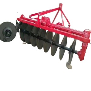 Disc Plough 6 Row Red Farm <b>Cultivator</b> With Gearbox For Tractor Use - Product Image 5