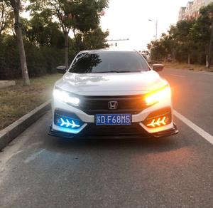 Luz de Señalización LED DRL para Hatchback 2018-2019, 6000K, 8000 Lúmenes, 55W, Lente Transparente, 12V, Personalización y Mejoras - Product Image 3