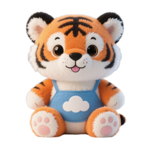 Simpatico <span class=keywords><strong>Peluche</strong></span> Super Morbido in Cotone PP Ricamato a Forma di Giraffa o Tigger per Alleviare lo Stress dei Bambini e Regali di Compleanno - Product Image 2