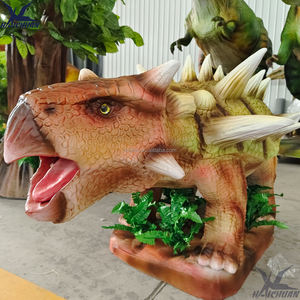 Fournisseur de dinosaures mécaniques bon marché Chine Statue de <span class=keywords><strong>dinosaure</strong></span> animatronique télécommandée Ankylosaurus à vendre - Product Image 3