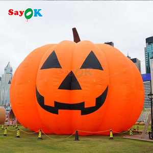 Bơm hơi khổng lồ bí ngô Halloween inflatables cho trang trí ngoài trời, lễ hội lễ kỷ niệm - Product Image 1
