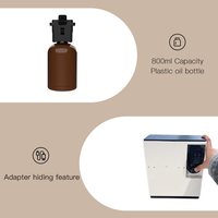 Diffuseur d'huiles aromatiques commercial Crearoma, nouveau, grand écran, grande capacité, avec capteur radar