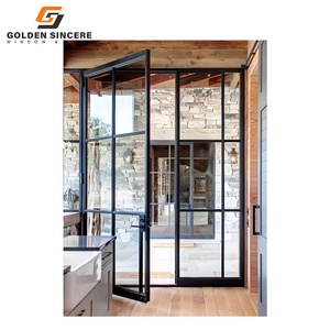 Porte battante en aluminium à cadre ultra étroit GS Minimalist pour intérieurs contemporains - Product Image 4