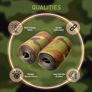 Pita pengencang perekat kuat kamuflase Strip pita nilon kain perekat 100% nilon merekat sendiri kait dan pita Gulung - Product Image 5