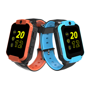 นาฬิกาอัจฉริยะสำหรับเด็กพร้อมหน้าจอสัมผัส GPS เครื่องติดตามอัตราการเต้นของหัวใจ เครื่องนับก้าว เครื่องวัดการนอนหลับ IPX7 กันน้ำ สายซิลิโคนสีส้ม - Product Image 2