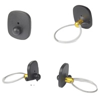 Système d'alarme antivol RF EAS pour supermarchés, étiquettes antivol pour bouteilles de vin, prévention des pertes en magasin, étiquettes carrées RF 8,2 MHz EAS pour bouteilles