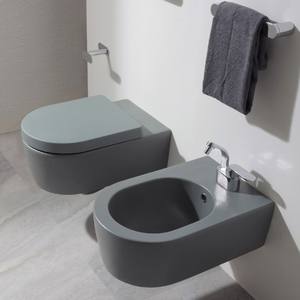 Flaminia moderno collegamento a muro Bidet facile da installare Bidet per wc bagno appartamento Hotel uso verticale Spray Design - Product Image 1