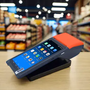 Manufacturer 6.0 Inch Touch Screen 3/4g Android 8.1 /11 Smart Mobile Pos Handheld Cash Register Machine For Sale