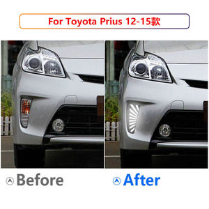 Feux de jour à LED pour <span class=keywords><strong>Toyota</strong></span> <span class=keywords><strong>Prius</strong></span> 2012 2013 2014 2015, <span class=keywords><strong>3</strong></span> couleurs, DRL, avec clignotants - Product Image 5