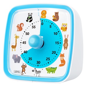 Temporizador de Google con luz nocturna de 60 minutos, reloj de cuenta regresiva de disco de cocina, gestión del tiempo silencioso, temporizador Visual de estudio para niños - Product Image 1