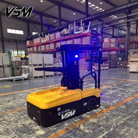VSM Série A, véhicule d'assistance au stockage certifié CE 0,2t pour entrepôts étroits avec système de contrôle avancé CJD02-AMC1-M1I
